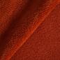 Preview: Bambus-Fleece Frottee Doubleface rostbraun